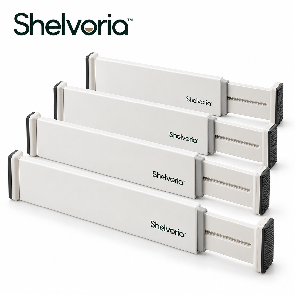 Shelvoria™ Adjustable Drawer Dividers