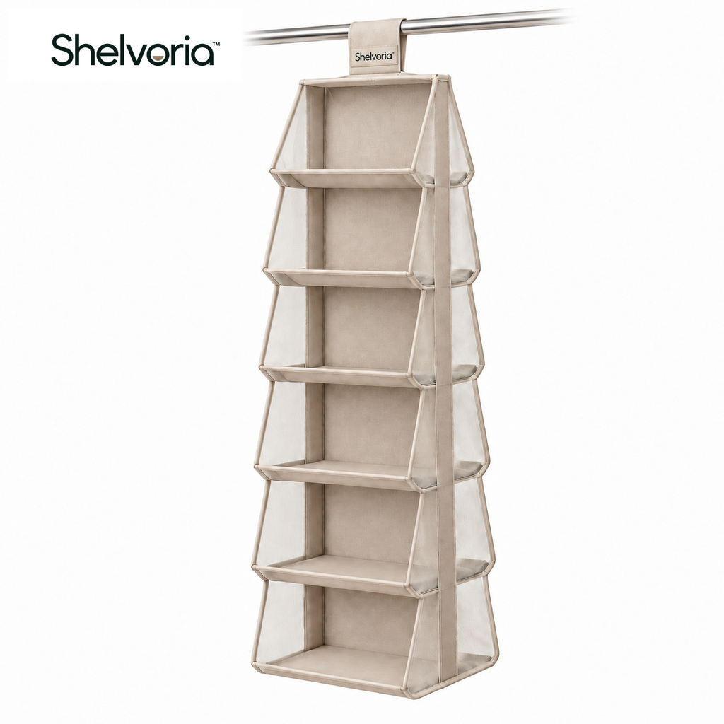 Shelvoria™ Hanging Handbag Organizer
