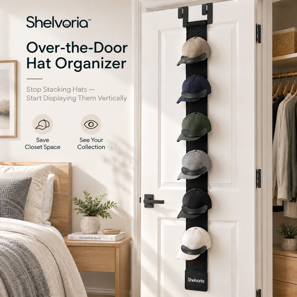 Shelvoria™ Multi-Pocket Over-the-Door Organizer